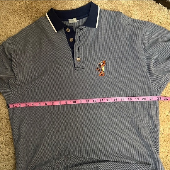 Walt Disney Men’s Tigger Polo Goff Shirt Resort Shirt Size Medium - Picture 9 of 10